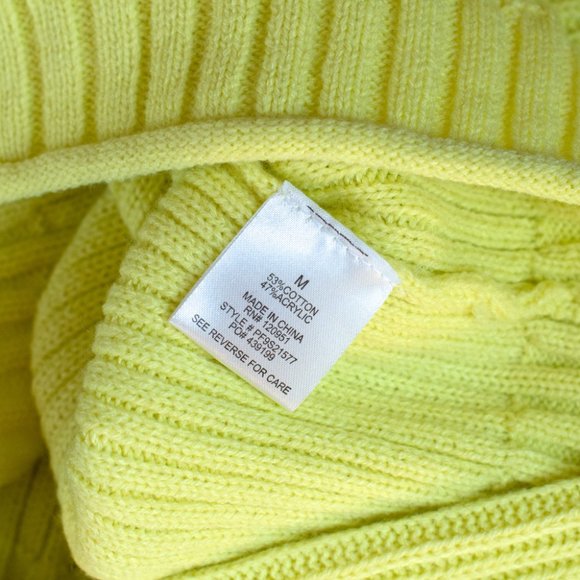 NEW Max Studio Lime Green Sweater - Picture 7 of 8